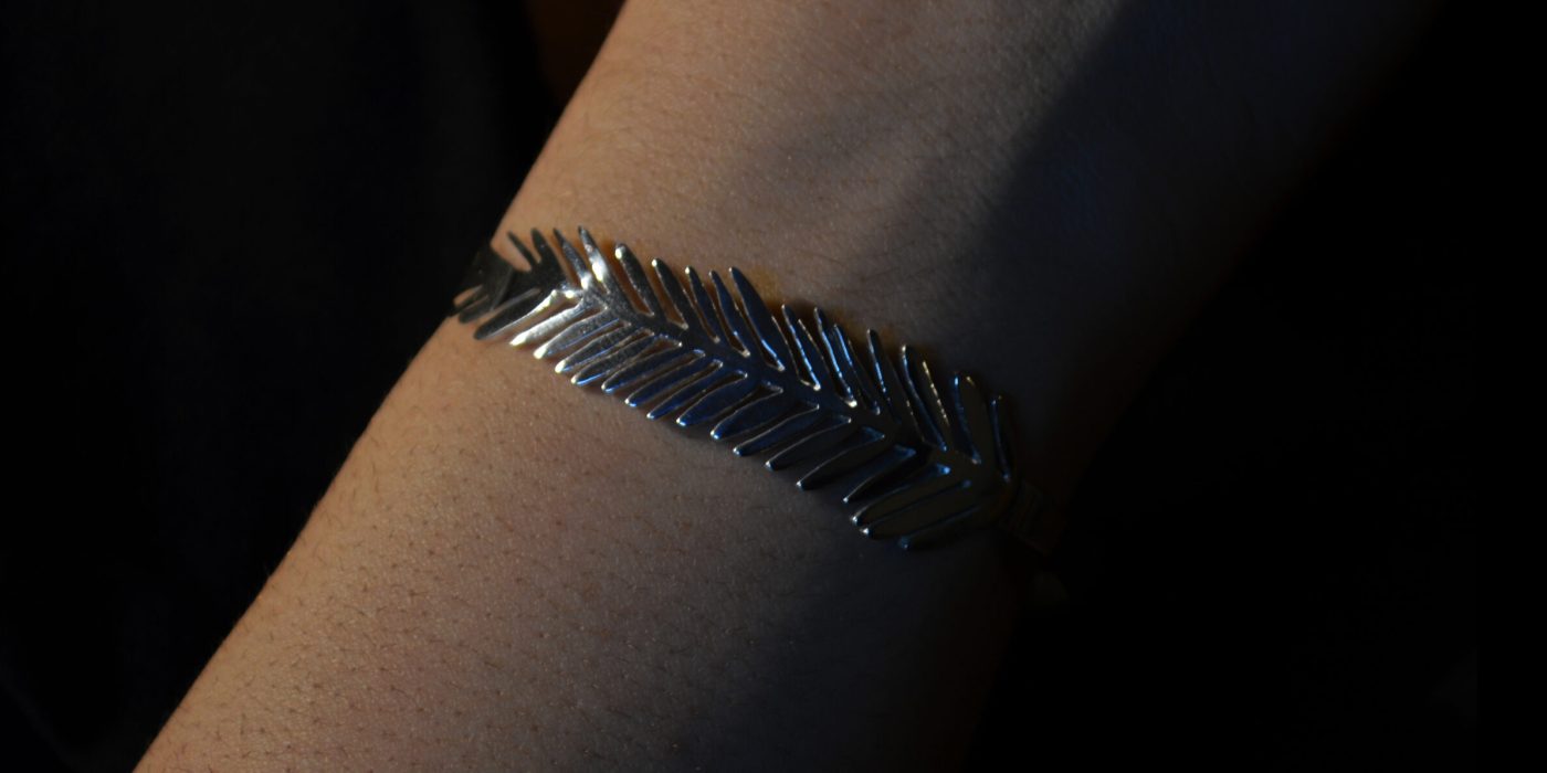 Bracelet feuille de palmier